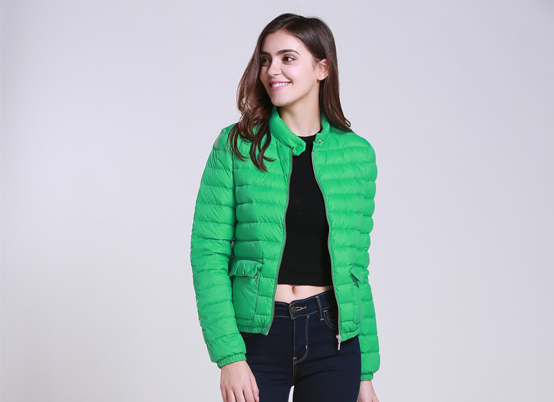 短款女裝羽絨服定制廠家多色供選