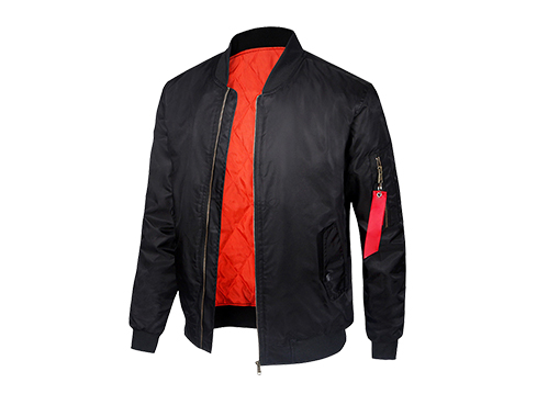 團(tuán)體定制男士夾克飛行工作服夾克衫