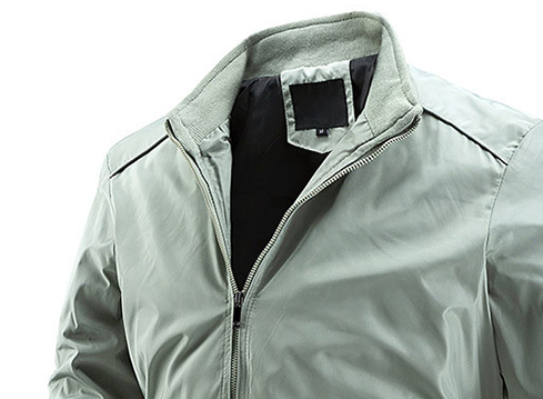 男士短款?yuàn)A克定制加工潮牌外套