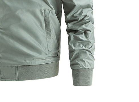 男士短款?yuàn)A克定制加工潮牌外套