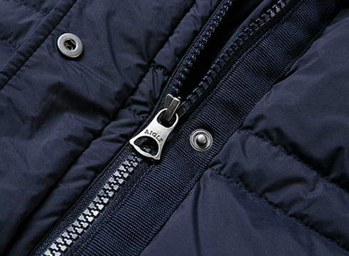 長款羽絨服廠家定制生產(chǎn)白鴨絨羽絨服