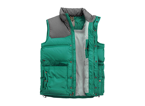 女士新款外搭羽絨馬甲定制生產(chǎn)