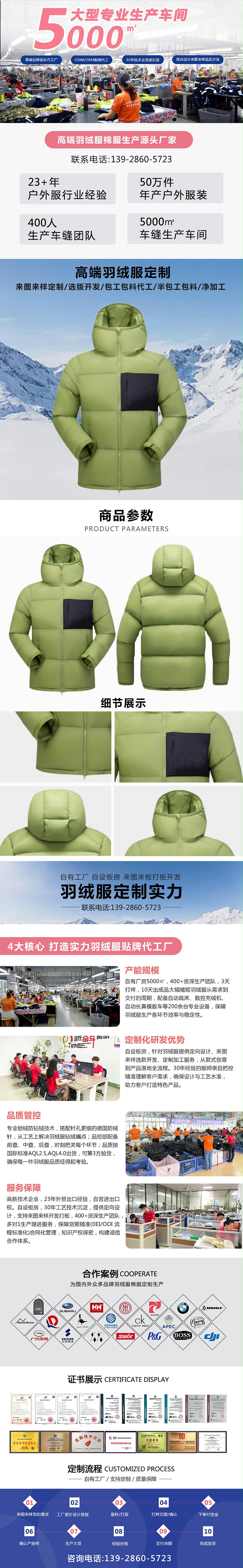 25.9睿牛制衣官網(wǎng)羽絨服產(chǎn)品詳情頁