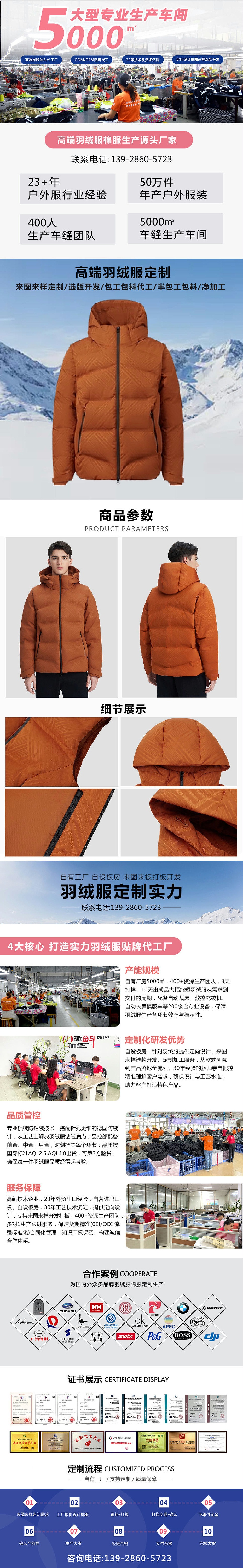 25.9睿牛制衣官網(wǎng)羽絨服產(chǎn)品詳情頁(yè)